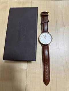 Daniel Wellington アナログ 腕時計 ホワイト/ブラウンのサムネイル