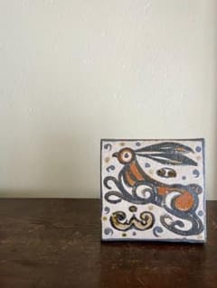 Ceramic tiles, ceramics, fine art, paintings, interior art, vintage