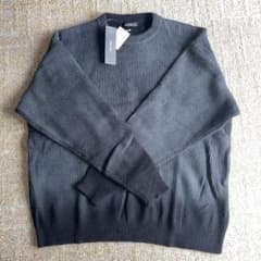 Alfred Alex ニット セーター ブラック A257のサムネイル