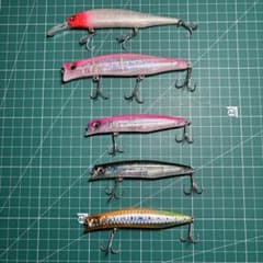 Megabass ルアーセット カゲロウ KAGELOU x80 ＋1のサムネイル