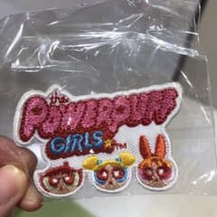 パワーパフガールズ　刺繍ワッペン　ガチャガチャのサムネイル