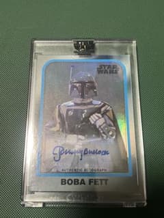 Topps社製 スターウォーズ ヨーダ、ボバ・フェット 直筆サインカード Topps StarWars SignatureSeries Boba Fett - メルカリ