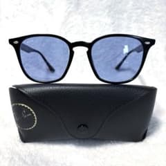 美品 Ray-Ban レイバン RB4258-F 601/80 ブルー ケース付 - メルカリ