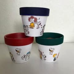 リメ鉢 ☆ スヌーピー ☆ 2.5号 ☆ 3個セットのサムネイル