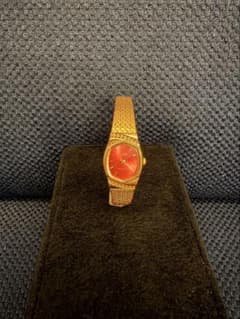 ORIENT レディース 腕時計 ゴールド レッド文字盤のサムネイル