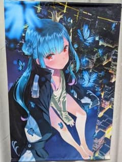 【潤羽るしあ】ホロクル2nc「夜散歩」 B2タペストリーのサムネイル