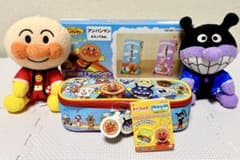 【新品未開封】それいけ！アンパンマン 縦置きティッシュケース 雑貨 ４点セット