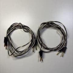 BELDEN 8460 バナナプラグ付 スピーカーケーブル 2本 (2.5m)のサムネイル
