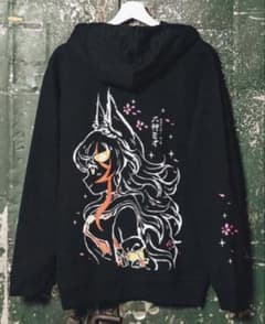 ホロライブ×OMOCAT 大神ミオ パーカー Sサイズ omocat ホロライブ×OMOCAT 大神ミオ パーカー Sサイズ omocat - メルカリ