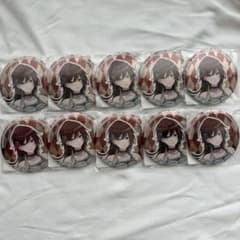 シャニマス 緋田美琴 衣装展 グリッター缶バッジ 10点セット い*か様 シャニマス 緋田美琴 衣装展 グリッター缶バッジ 10点セット