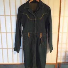 デニムワンピ❤️未使用美品タグ付き値引き1400円のサムネイル