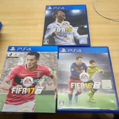 PS4 FIFA 16、17、18　セットのサムネイル