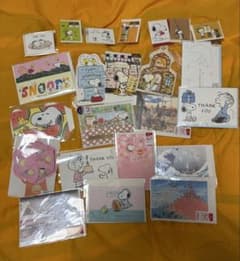 スヌーピー PEANUTSメッセージカード まとめ売り セットのサムネイル