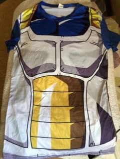 ドラゴンボール　サイヤ人Tシャツ　メンズ  コスプレ　ラッシュガードのサムネイル