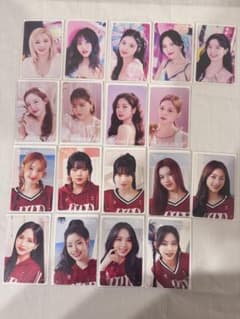 TWICE オフラインくじ　クリアトレカ くじ付きのサムネイル