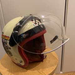 ジェットヘル 可動式  ヘルメットシールドステーのサムネイル