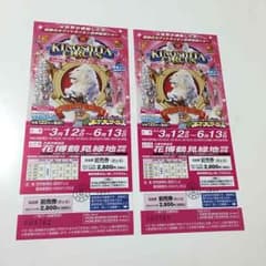 木下大サーカスチケットのサムネイル