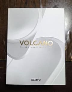 ACTIVO VOLCANO イヤホン IEM トリプルダイナミックドライバーのサムネイル
