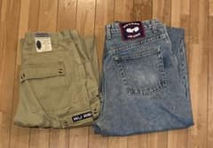 Wu wear デニム　カーゴパンツ　rocawwar b-boy sk8 Wu wear デニム カーゴパンツ rocawwar b-boy sk8 - メルカリ