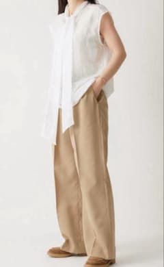 シーマリー　cccmalie ベージュ パンツ サイズ38 シーマリー cccmalie ベージュ パンツ サイズ38 - メルカリ