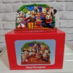 【新品未使用・箱付き】東京ディズニーランドクリスマス・限定フィギュアリン(置物）のサムネイル