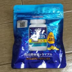【新品未開封】サントリー自然のちから DHA＆EPA+セサミンEXのサムネイル