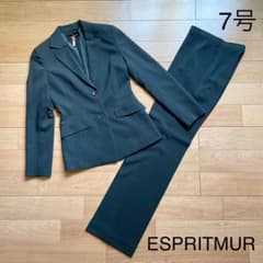 ESPRITMUR エスプリミュール パンツスーツ セットアップ ダークグレー