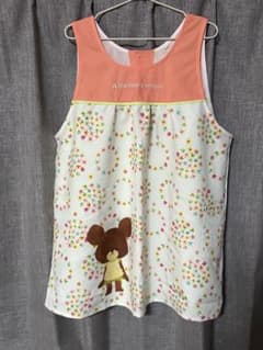 ☆2L〜3L ☆花柄 くまのがっこう エプロンのサムネイル