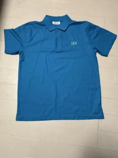 WIND AND SEA ポロシャツ ブルー Lのサムネイル