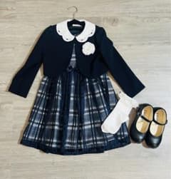 【みーちゃん様専用】卒園式　入学式　フォーマルドレス 120センチ　靴付きのサムネイル