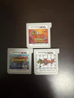 妖怪ウォッチ 3DS ソフト 3本セットのサムネイル