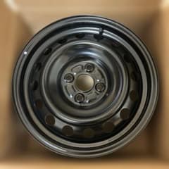 納車外し】トヨタ 新型アクア 純正ホイール、ホイールキャップセット