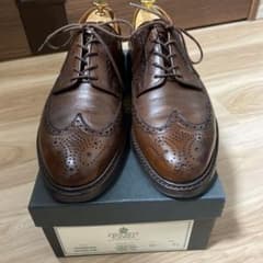 【美品】CROCKETT & JONES PEMBROKE ブラウン　UK7.0のサムネイル