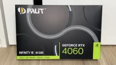 【美品】Palit GeForce RTX 4060 8GB 本体のサムネイル