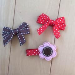 赤ちゃんのヘヤーアクセサリーのサムネイル