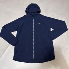 LACOSTE SPORT フーデッドジャケット ネイビー サイズ36のサムネイル