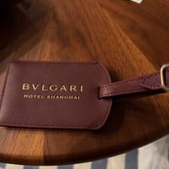 BVLGARI ブルガリホテル 上海 ラゲッジタグ - メルカリ