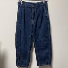 GU デニムパンツ インディゴブルー Mのサムネイル