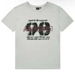 AAKAM Painted 98 Half Top (Light Gray)
