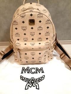 新品正規品MCM リュック バックパック ベージュのサムネイル