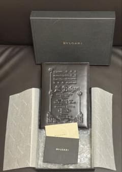 未使用 BVLGARI ブルガリ ノートブック S.bvlgariロゴ ブラック - メルカリ