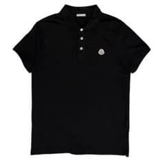 【美品】入手困難モンクレール　ポロシャツ黒　M 中古・古着通販】MONCLER (モンクレール) ポロシャツ ブラック サイズ