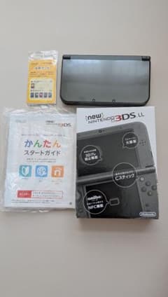 と*く様 New Nintendo 3DS LL 本体 メタリックブラックのサムネイル