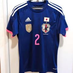 【希少・W杯優勝パッチ付】なでしこジャパン 日本代表 ユニフォーム 近賀ゆかり 希少・W杯優勝パッチ付】なでしこジャパン 日本代表 ユニフォーム 近賀