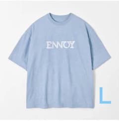 【ENNOY Lサイズ　半袖Tシャツ 】LIGHT BLUE ENNOY Lサイズ半袖Tシャツ】LIGHT BLUE|mercariメルカリ官方指定廠商