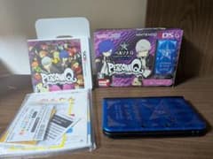 3DS LL ペルソナQ ベルベットモデル+Q2+サントラ+ケース+ACアダプタ