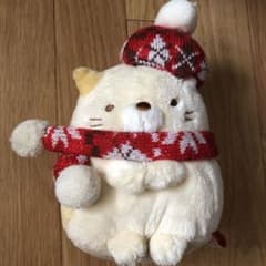 스미코 고양이 니트 봉제 인형