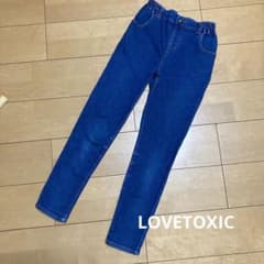 LOVETOXIC ラブトキ デニム パンツ 150のサムネイル