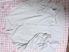 長袖ブラウス ホワイト Lサイズのサムネイル