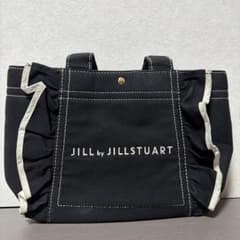 JILL by JILLSTUART フリルトートバッグ ブラックのサムネイル
